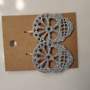 Sugar skull earrings